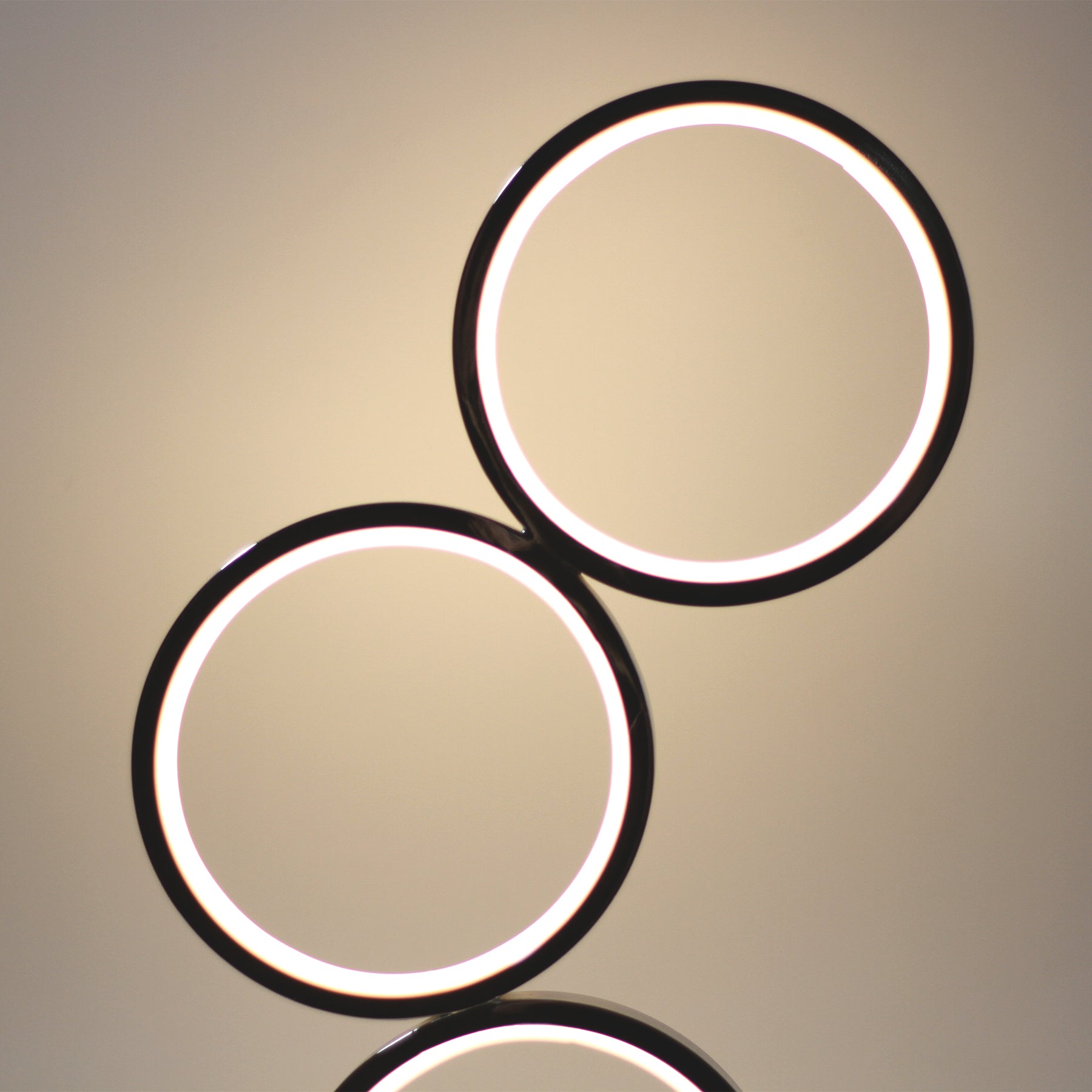 Iva LED Touch Table Lamp - Rose Gold/Chrome