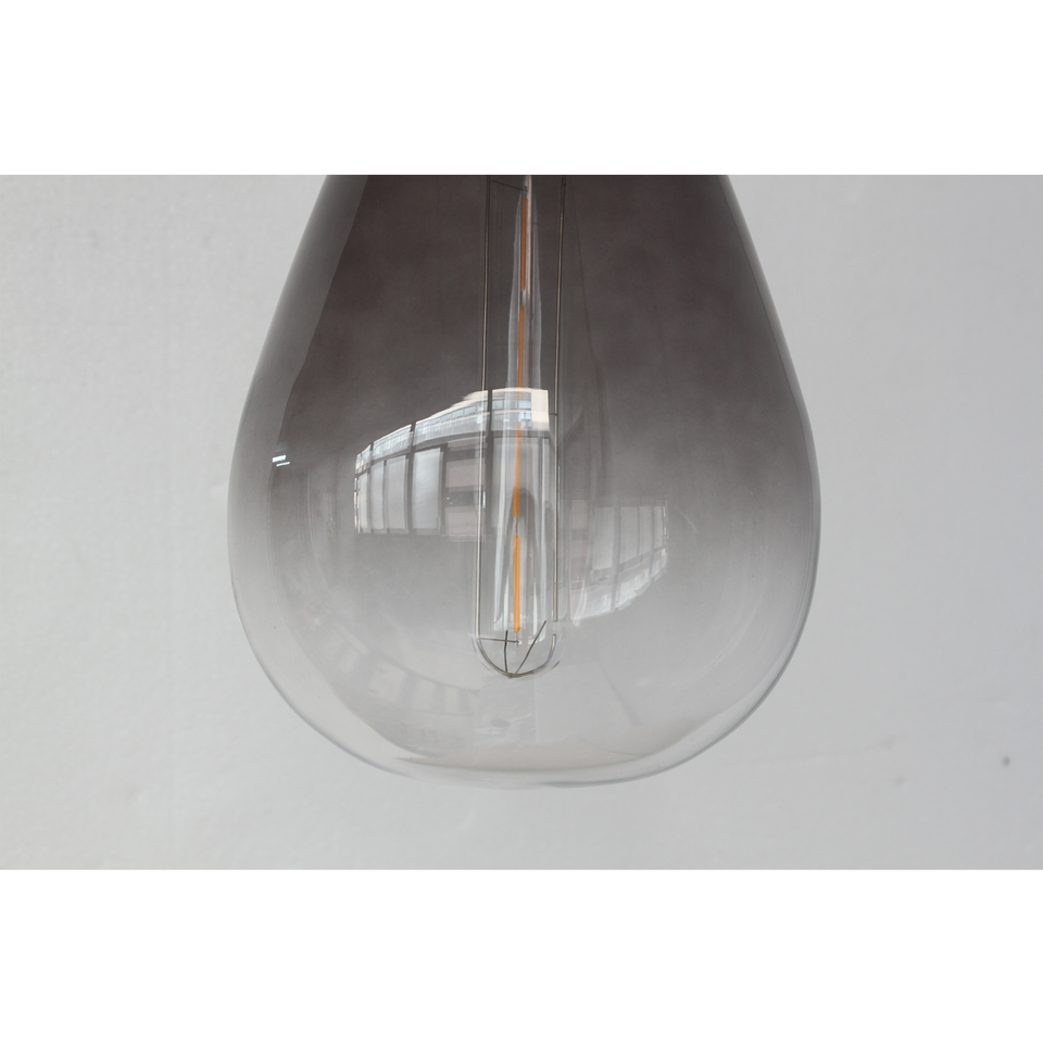 Teardrop Glass Pendant Light, E27 Holder – Orson