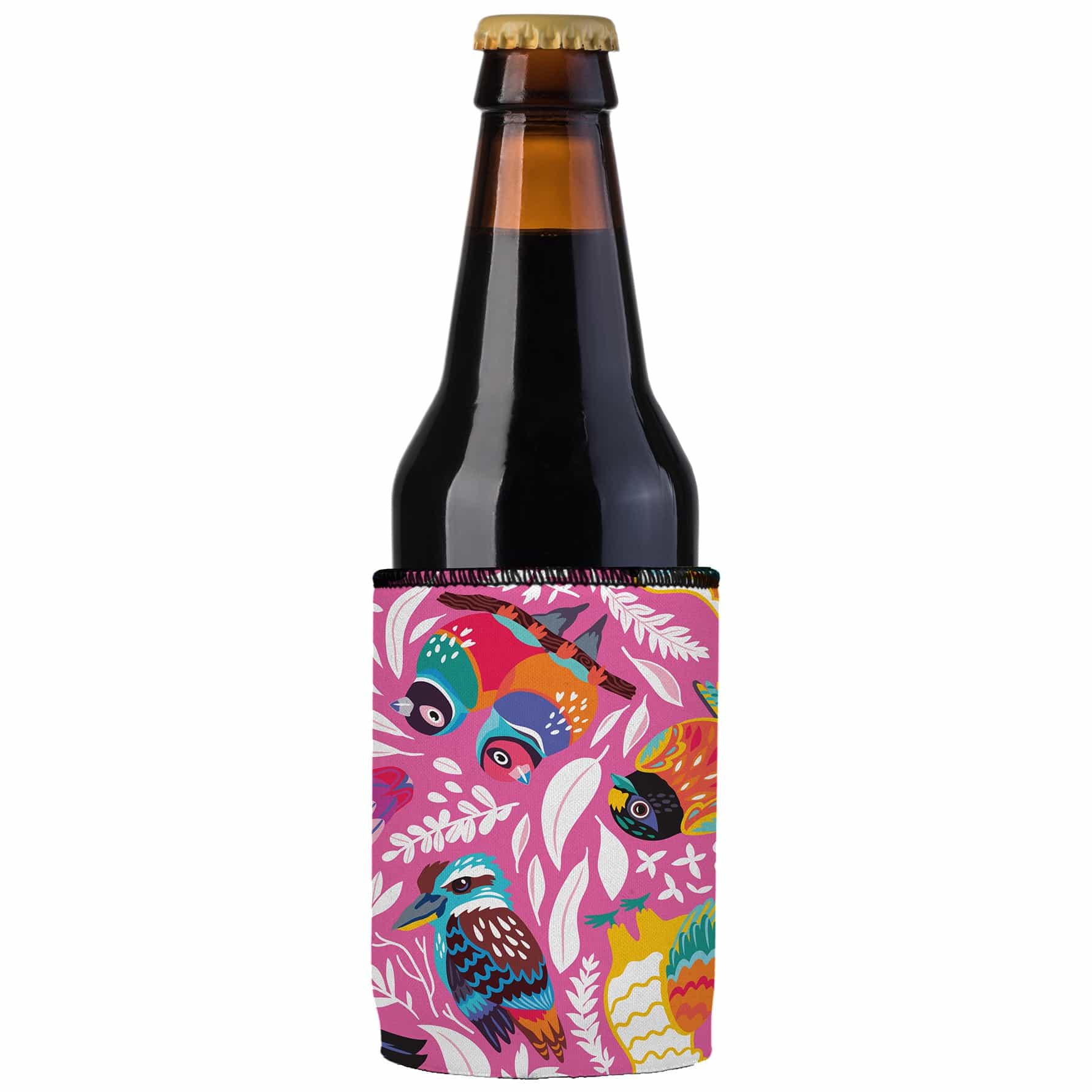 Aussie Birds Stubby Cooler - Standard