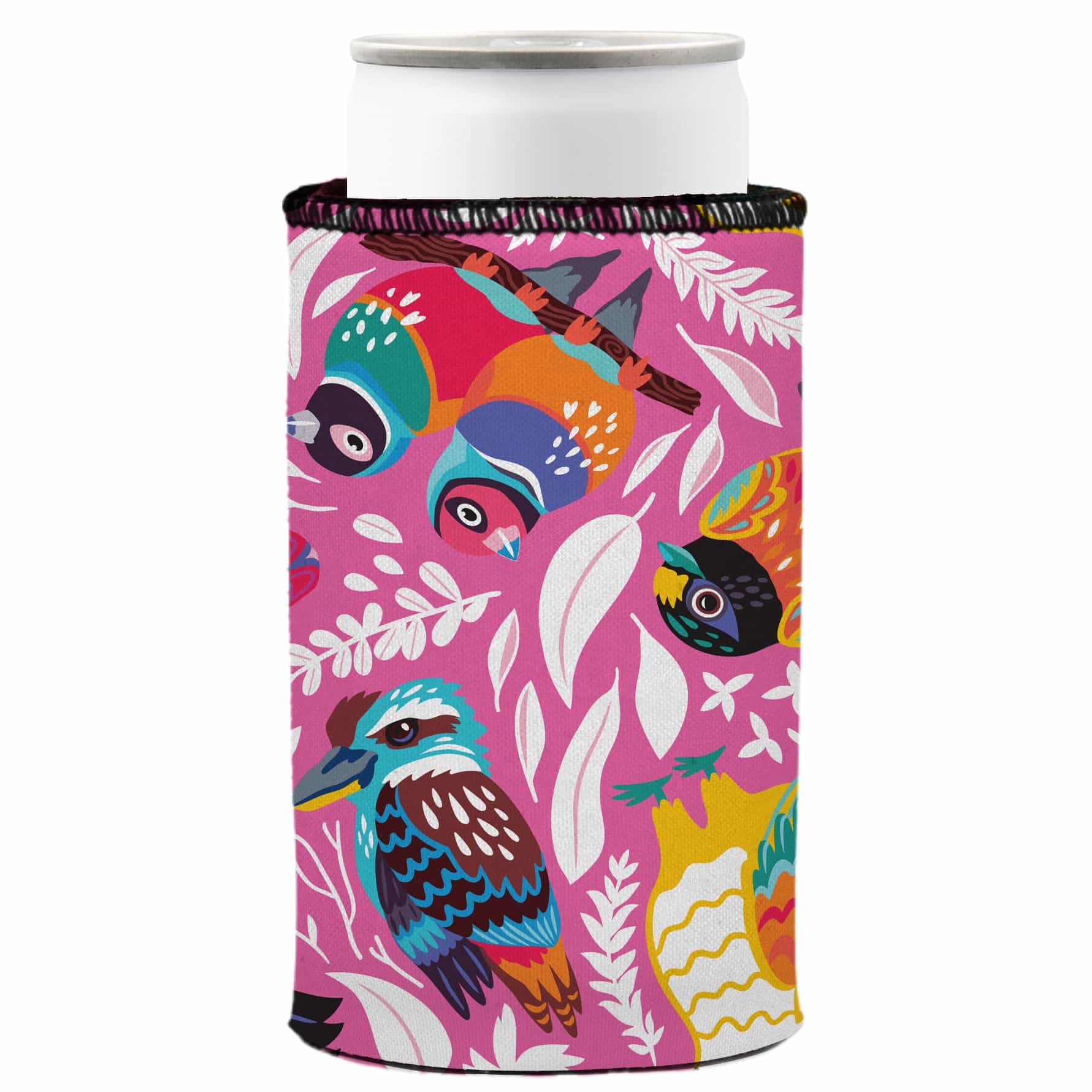 Aussie Birds Stubby Cooler - Standard