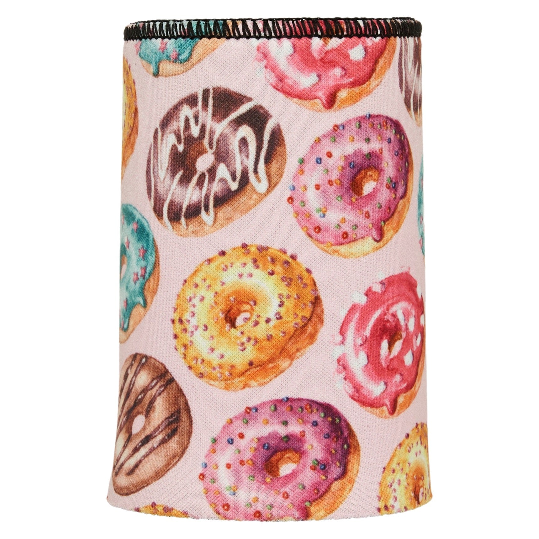 Donuts Go Nuts Stubby Cooler - Standard