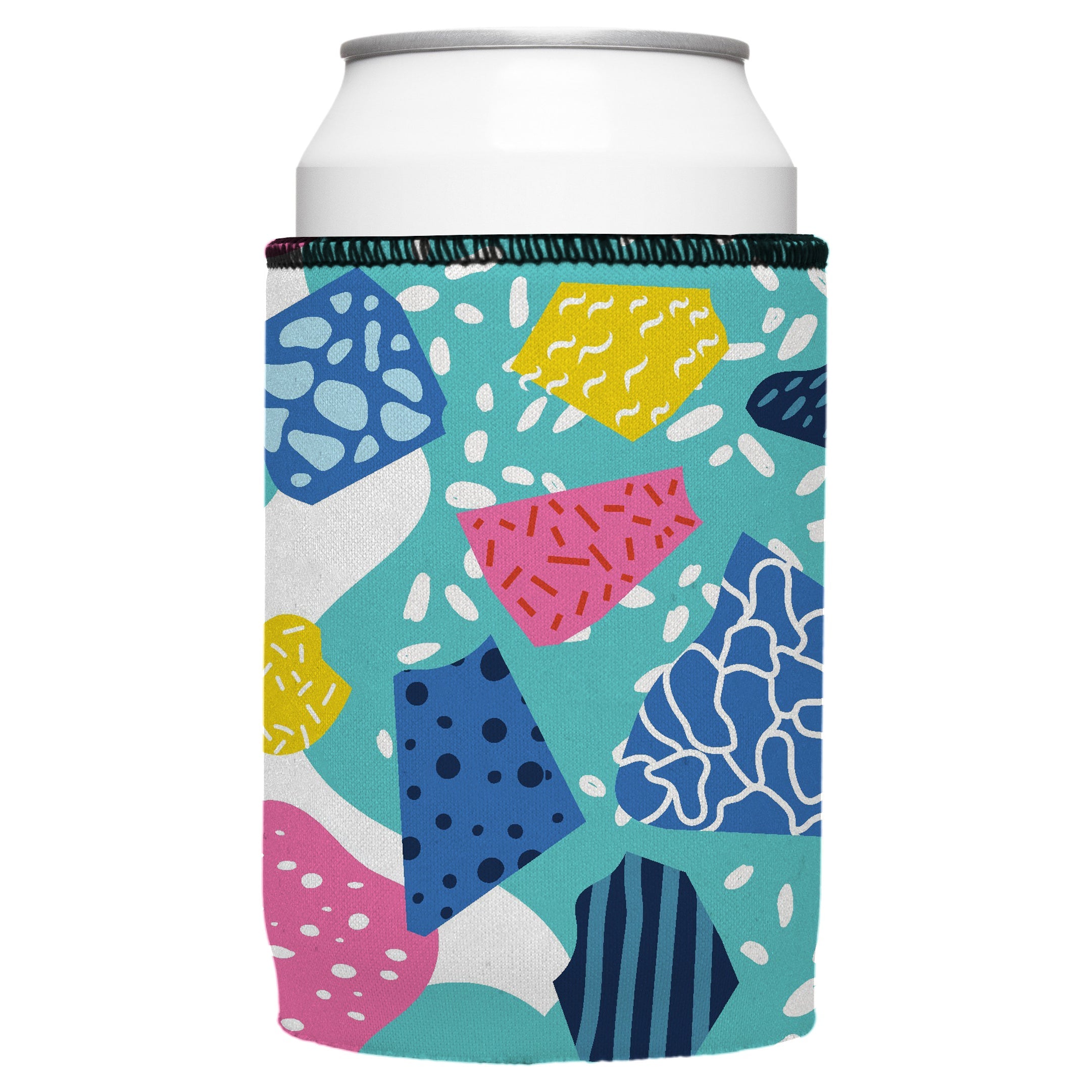 80s Abstract Stubby Cooler - Standard
