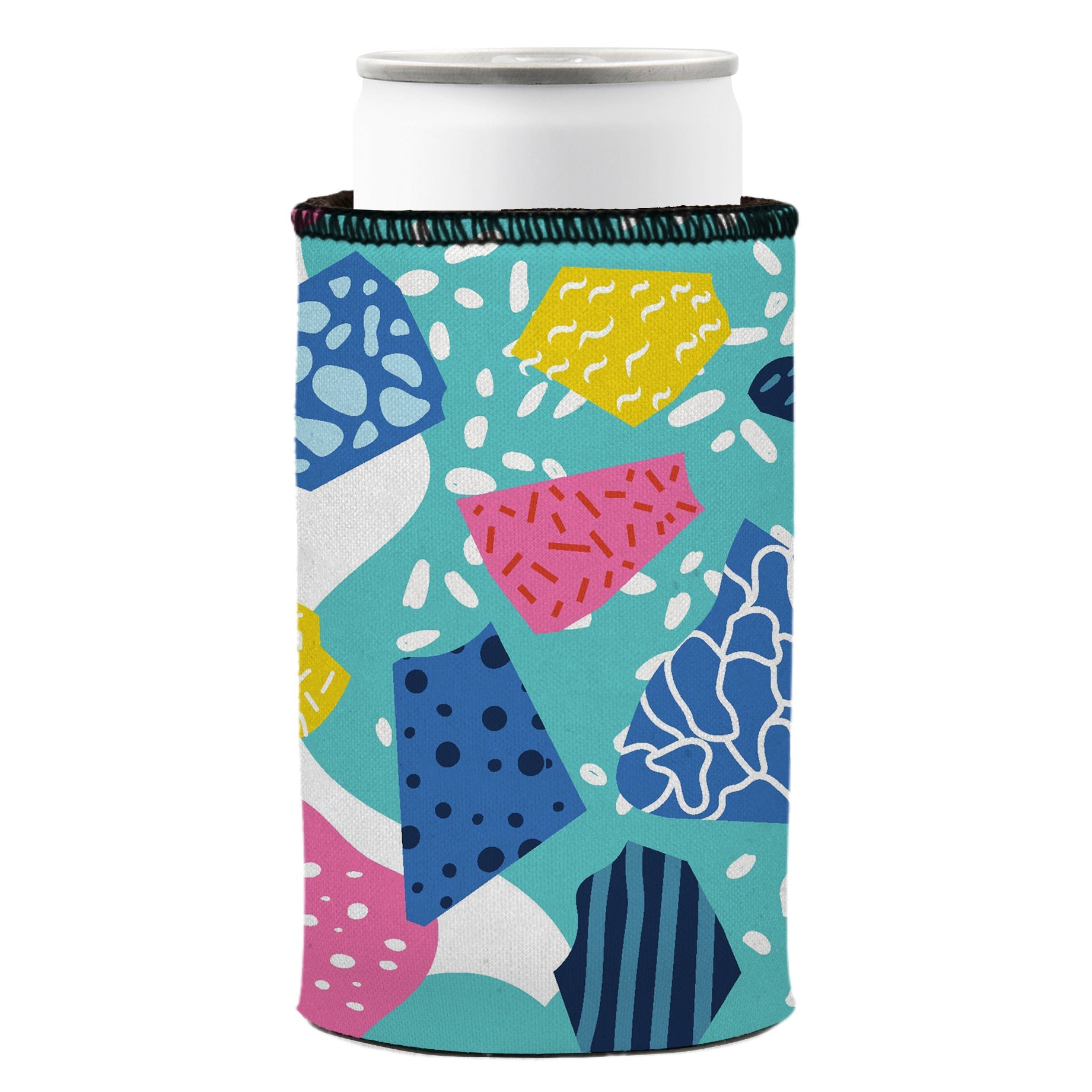 80s Abstract Stubby Cooler - Standard