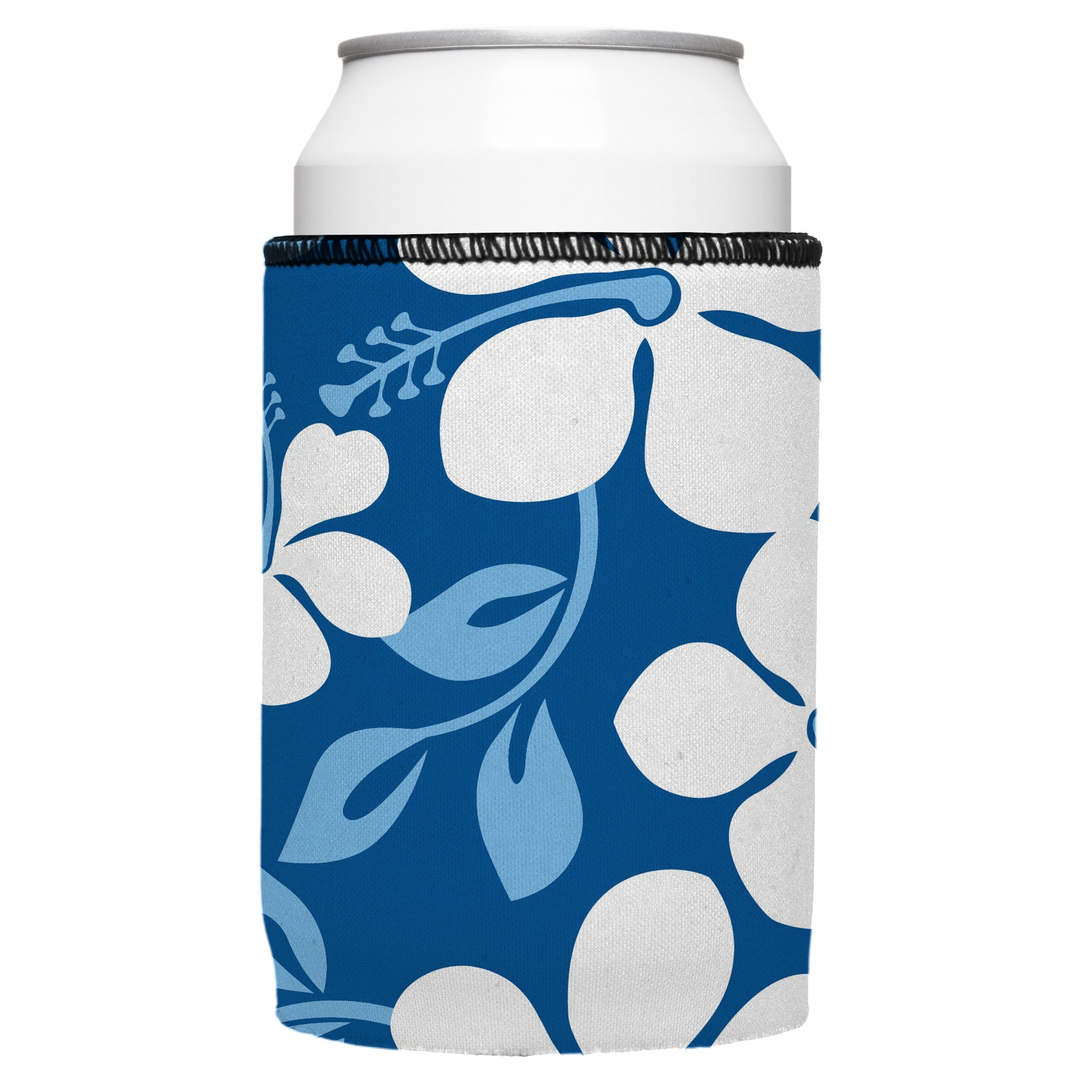 Hibiscus Flower Stubby Cooler - Standard