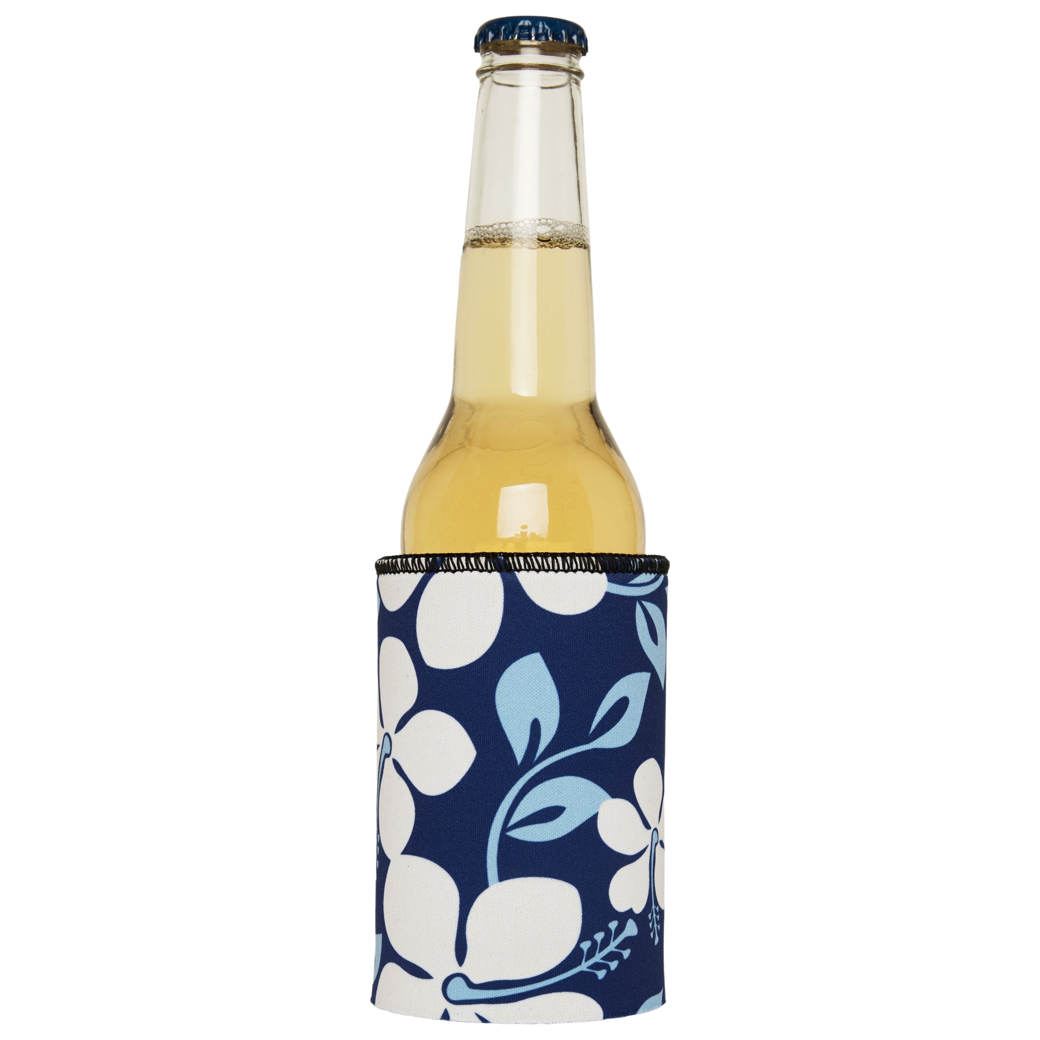 Hibiscus Flower Stubby Cooler - Standard