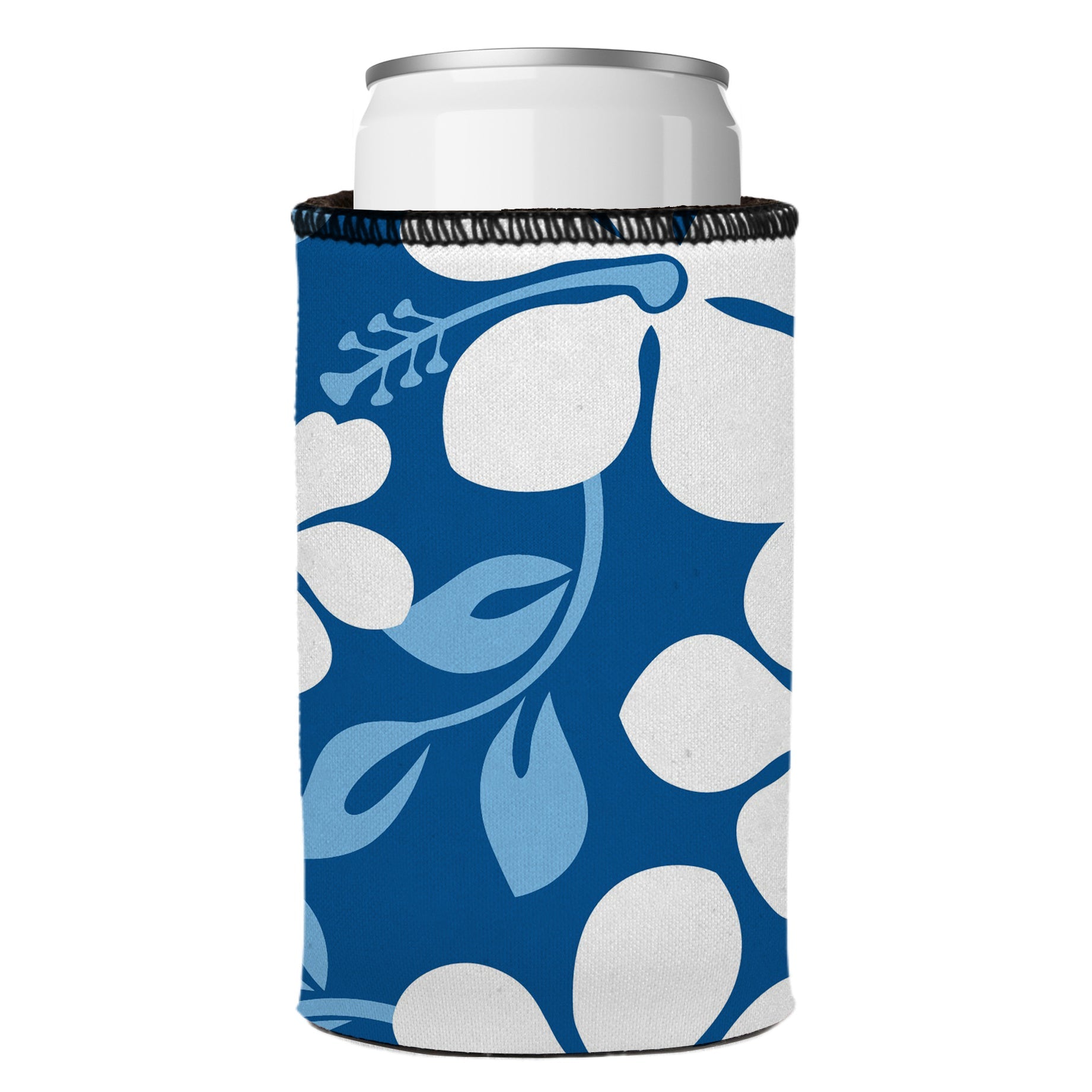 Hibiscus Flower Stubby Cooler - Standard