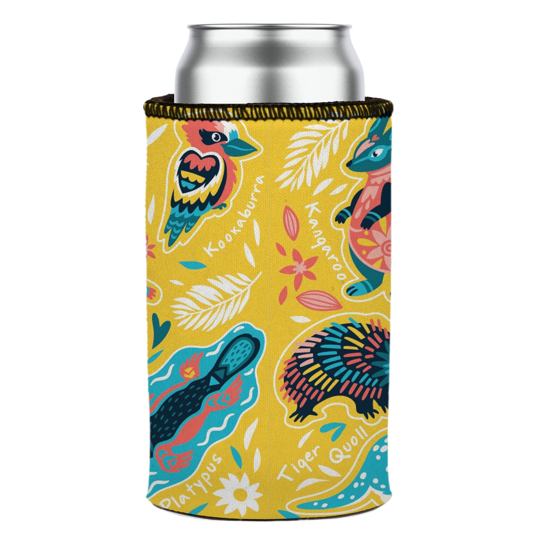 Australian Animals Stubby Cooler - Standard