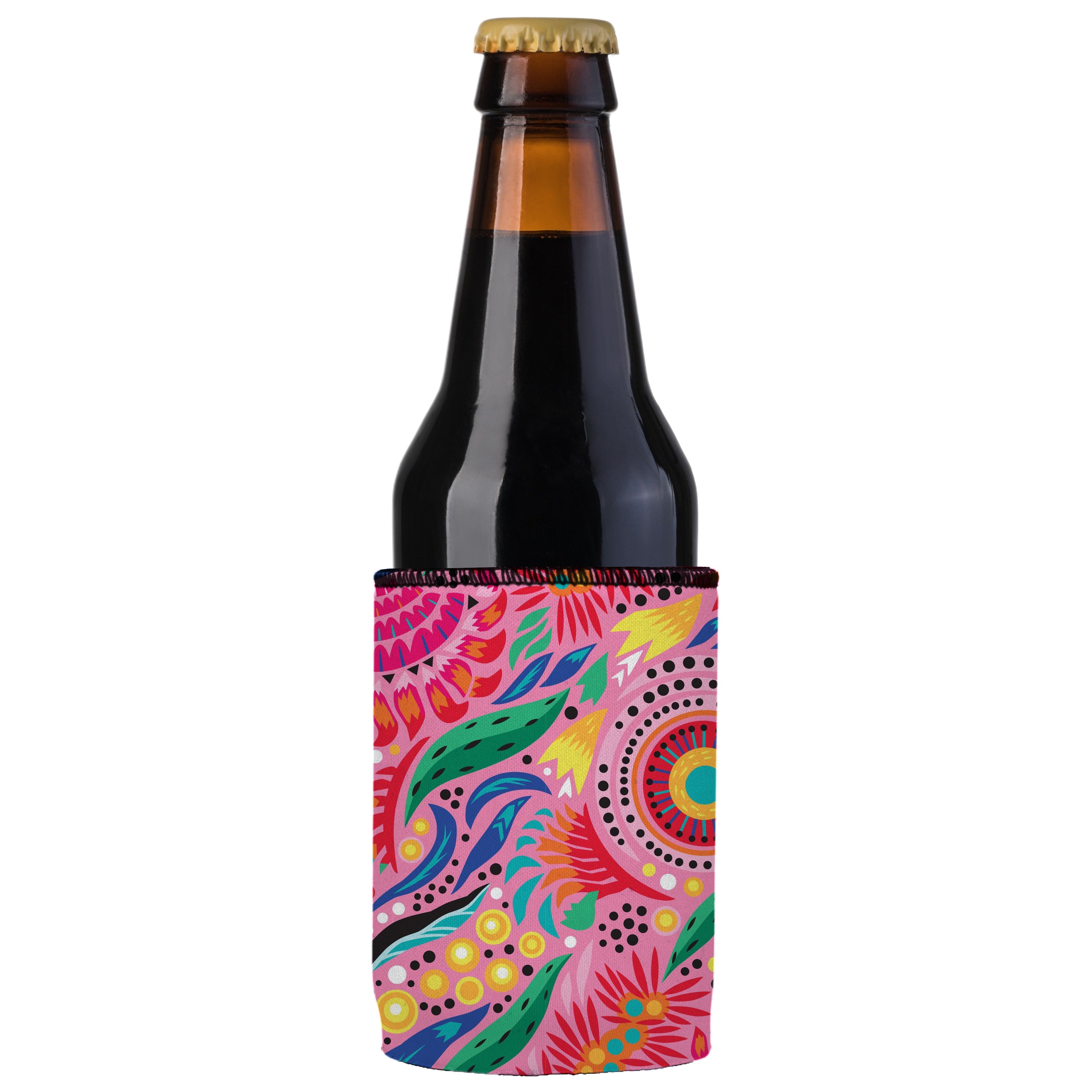 Australian Flowers Stubby Cooler - Standard