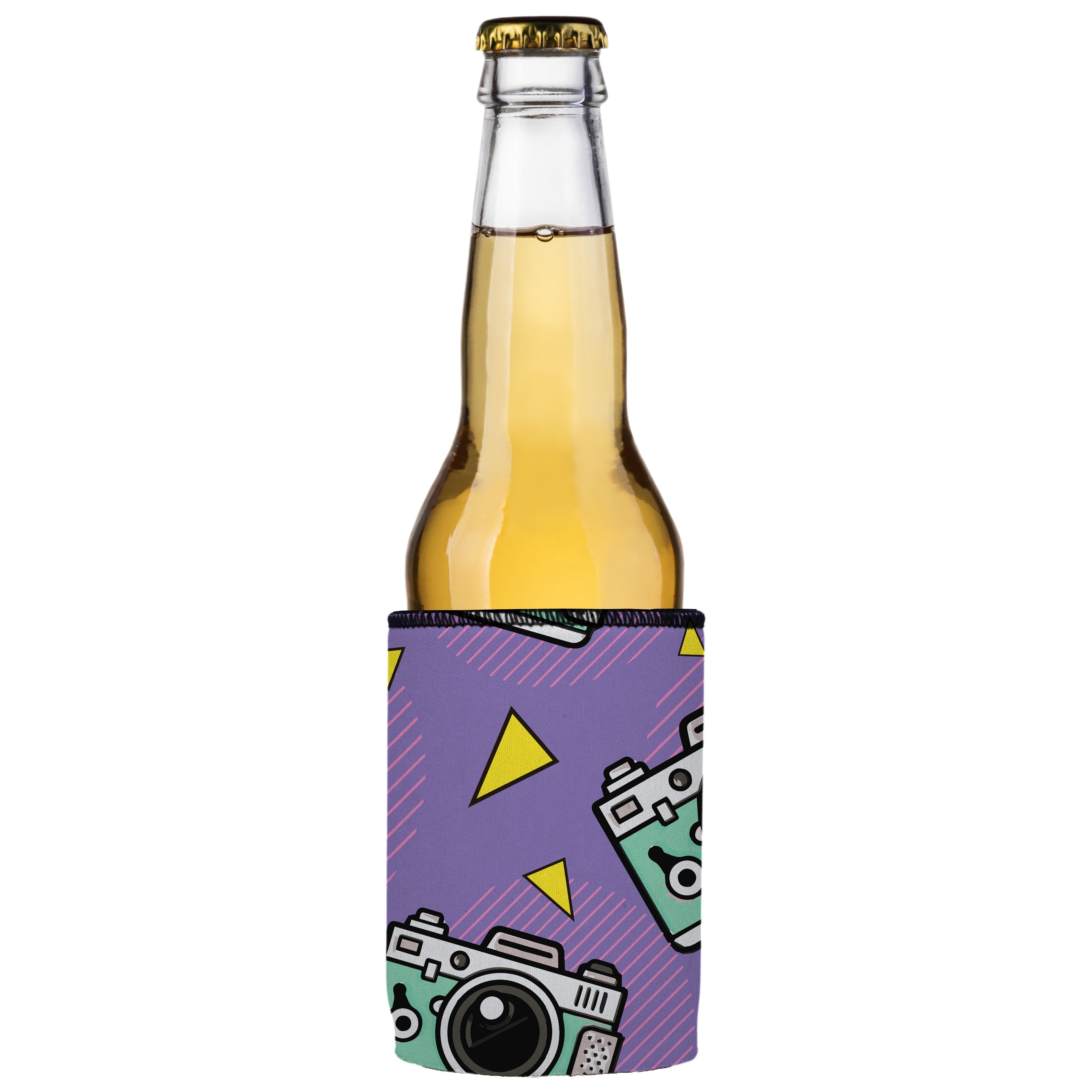 Cameras Shoot People Stubby Cooler - Standard