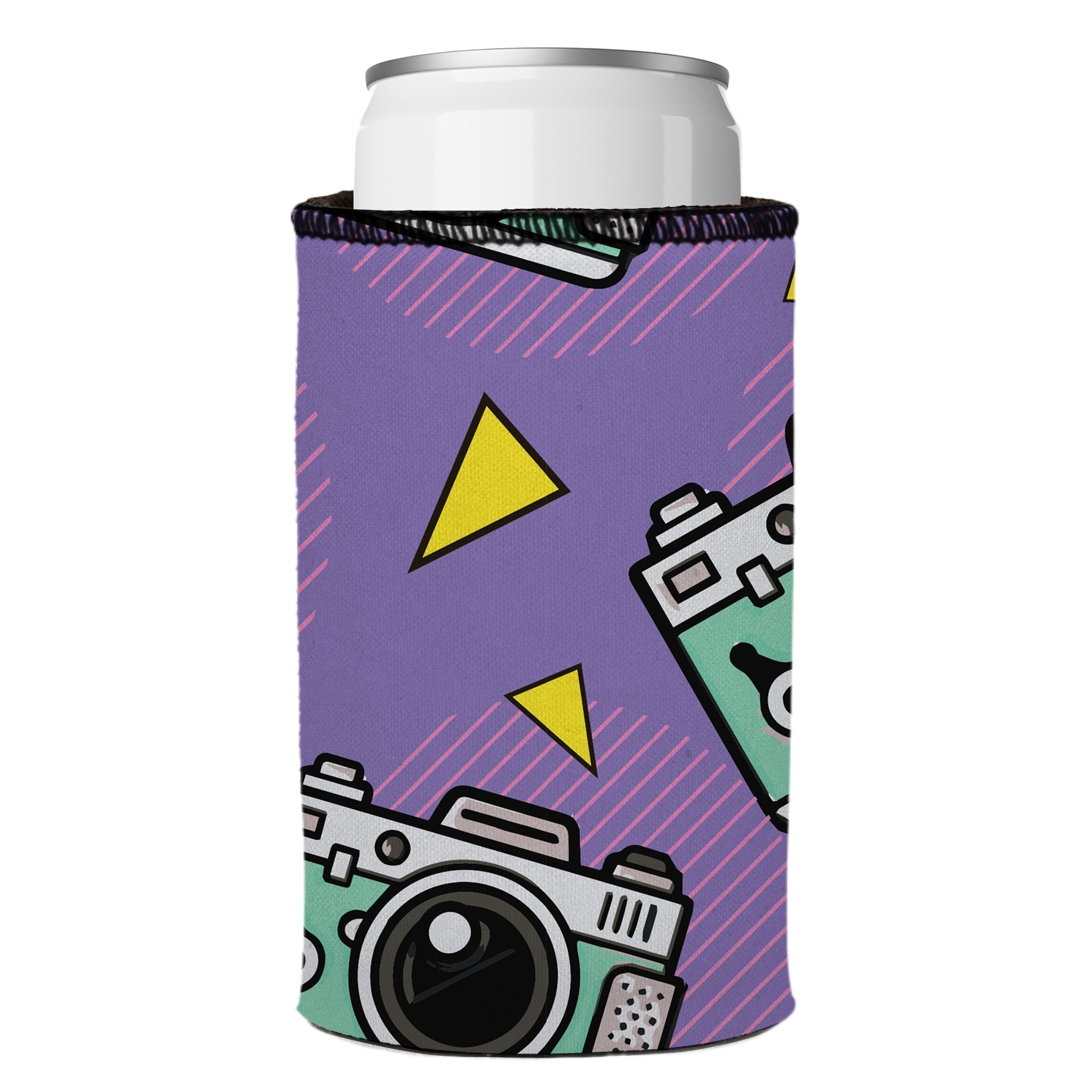 Cameras Shoot People Stubby Cooler - Standard