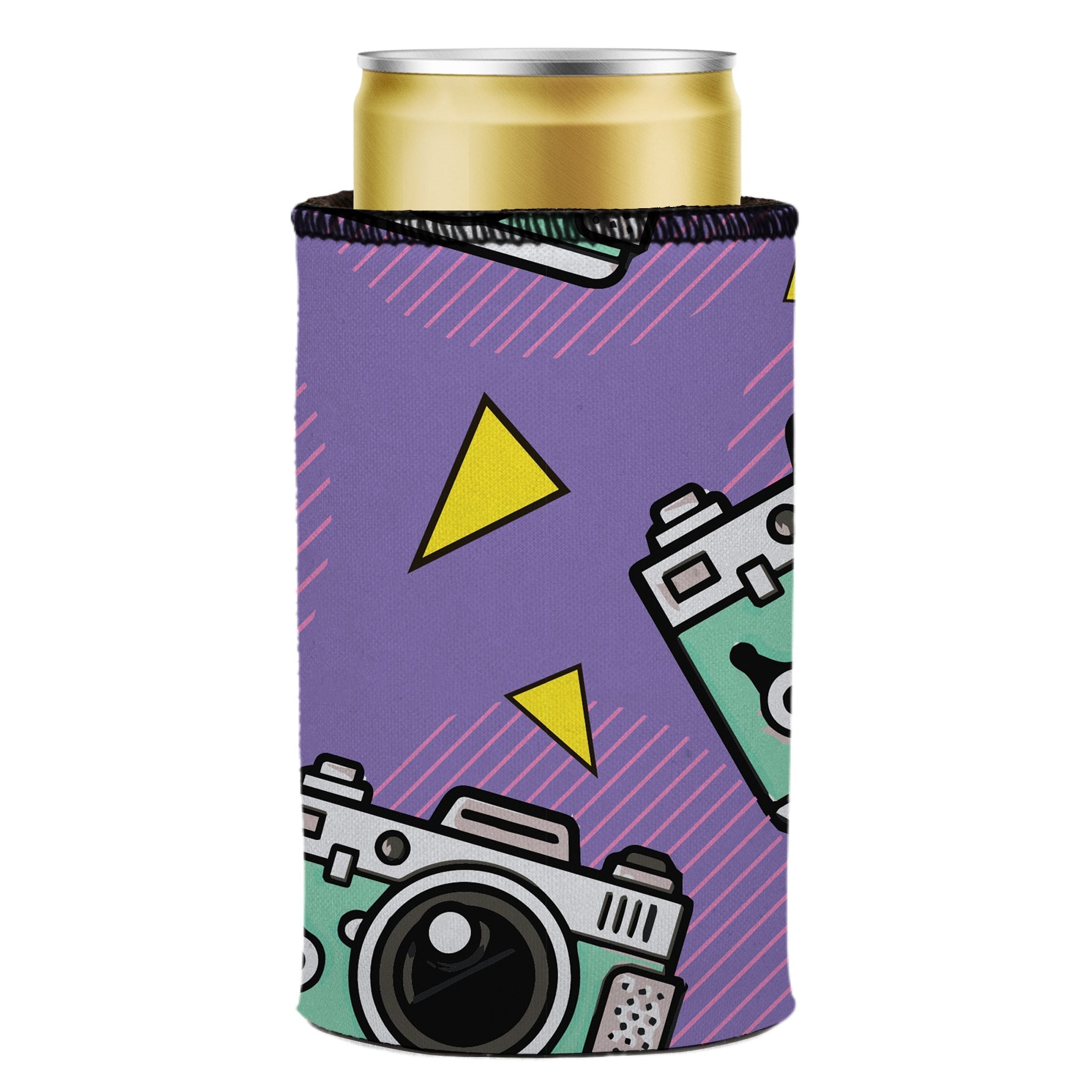 Cameras Shoot People Stubby Cooler - Standard