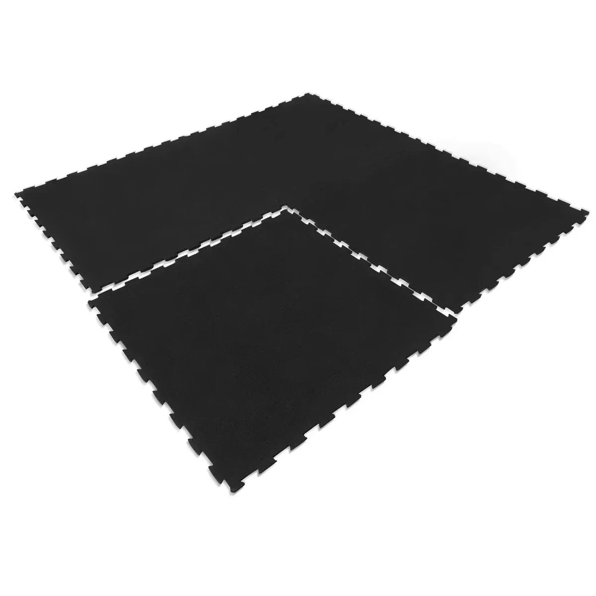 CORTEX 10mm Commercial Interlocking Rubber Gym Tile Mat 1m x 1m - Set of 16