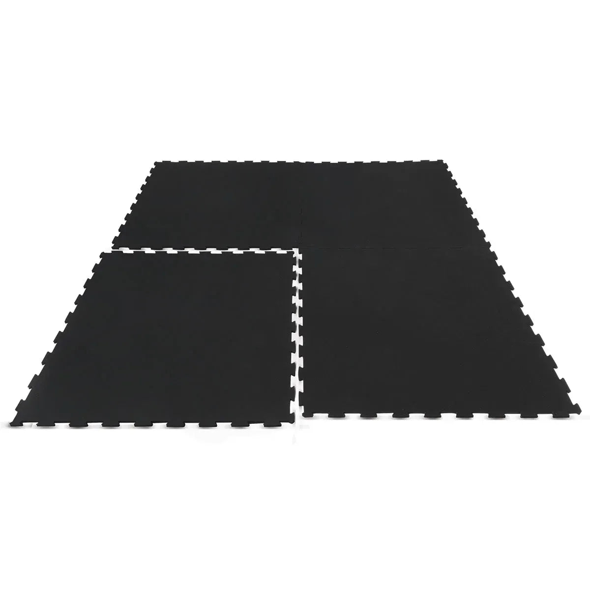 CORTEX 10mm Commercial Interlocking Rubber Gym Tile Mat 1m x 1m - Set of 9