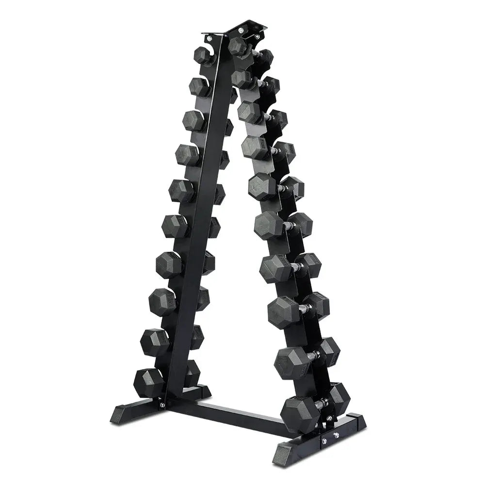 CORTEX 110kg Hex Fixed Dumbbell Set 1-10kg Pairs