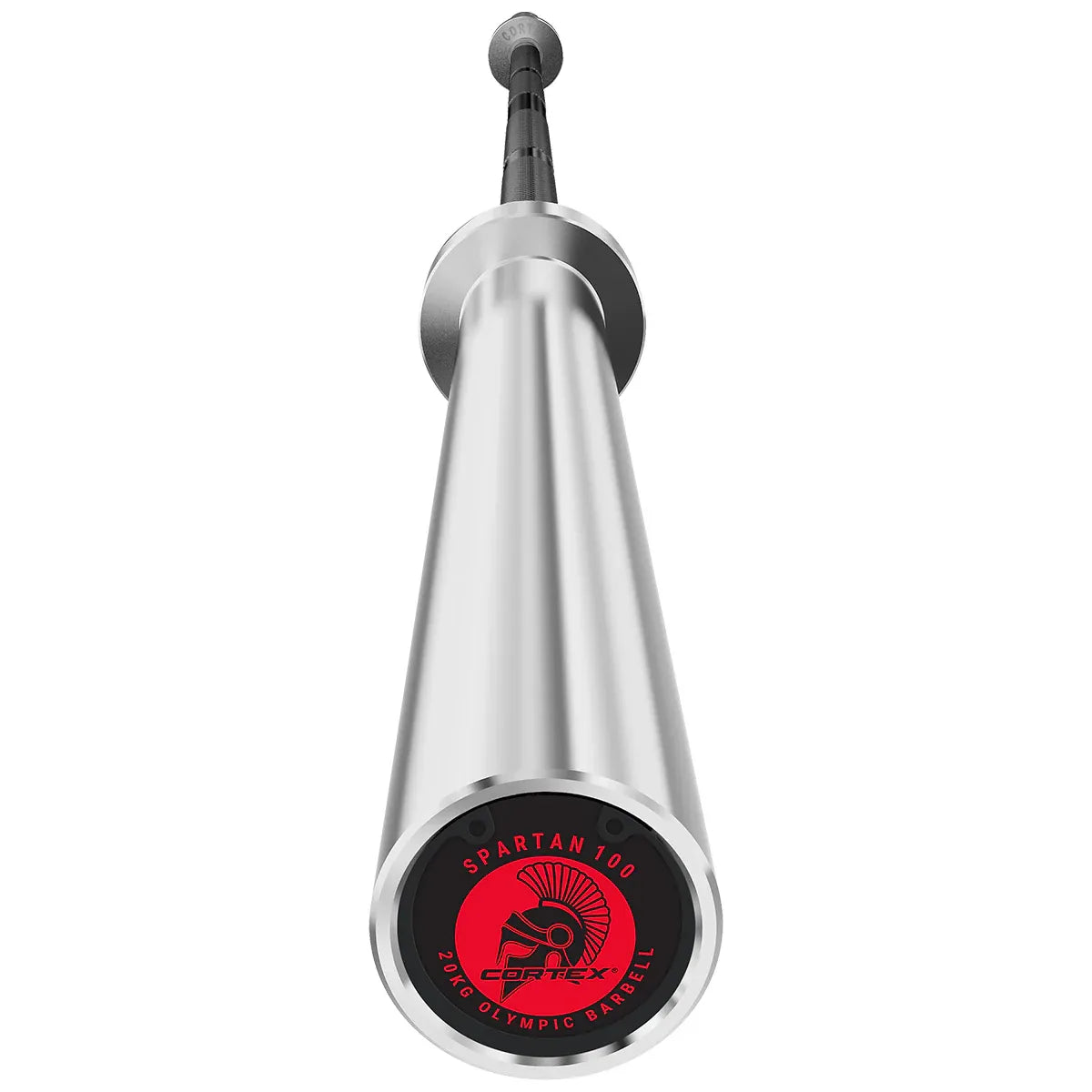 CORTEX SPARTAN100 7ft 20kg Olympic Barbell Black Oxide with Lockjaw Collars