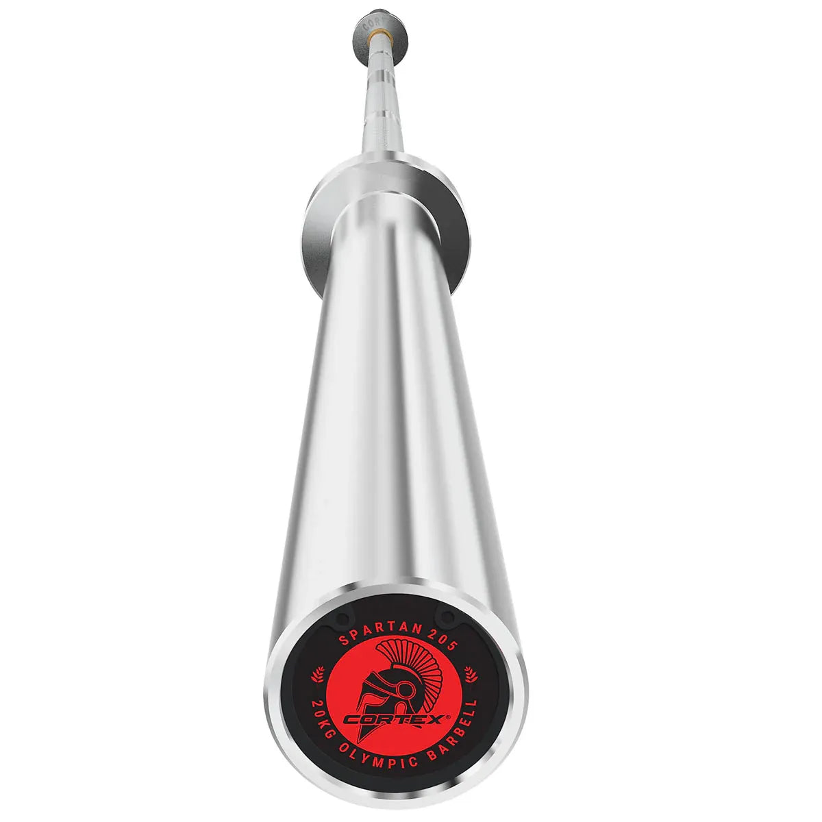 CORTEX SPARTAN205 7ft 20kg Olympic Barbell Hard Chrome with Lockjaw Collars
