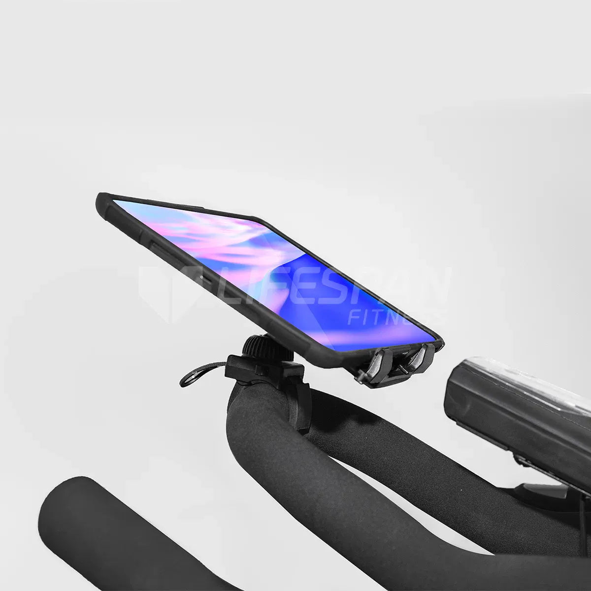 Lifespan Fitness Exercise Bike Phone/Tablet Holder Suits up to 30mm Handlebars
