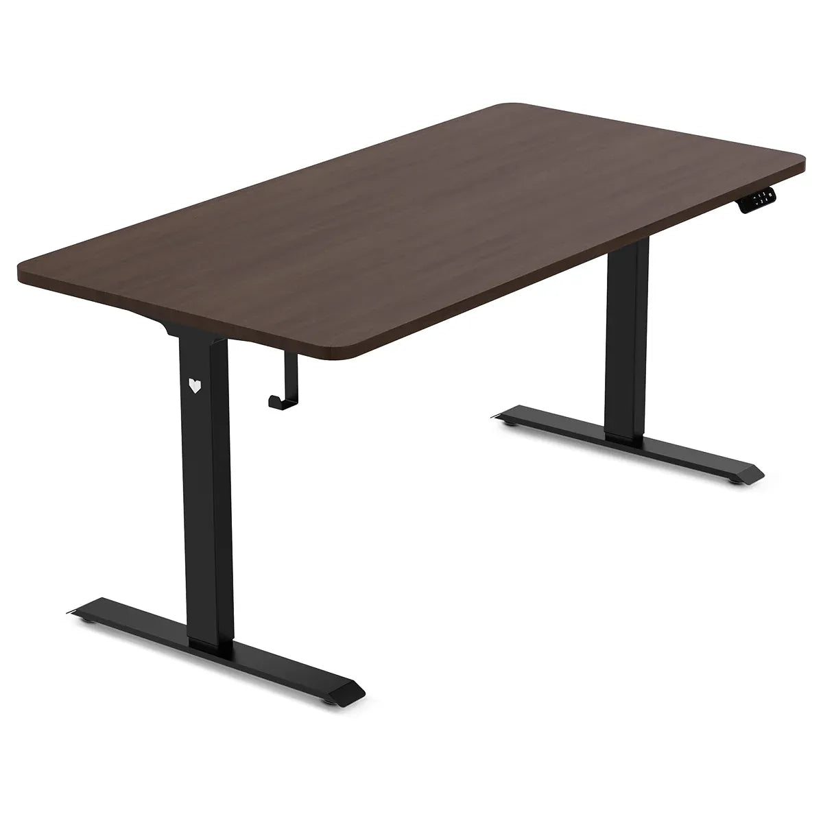 Lifespan Fitness ErgoDesk Electric Standing Desk 160cm Walnut/Black