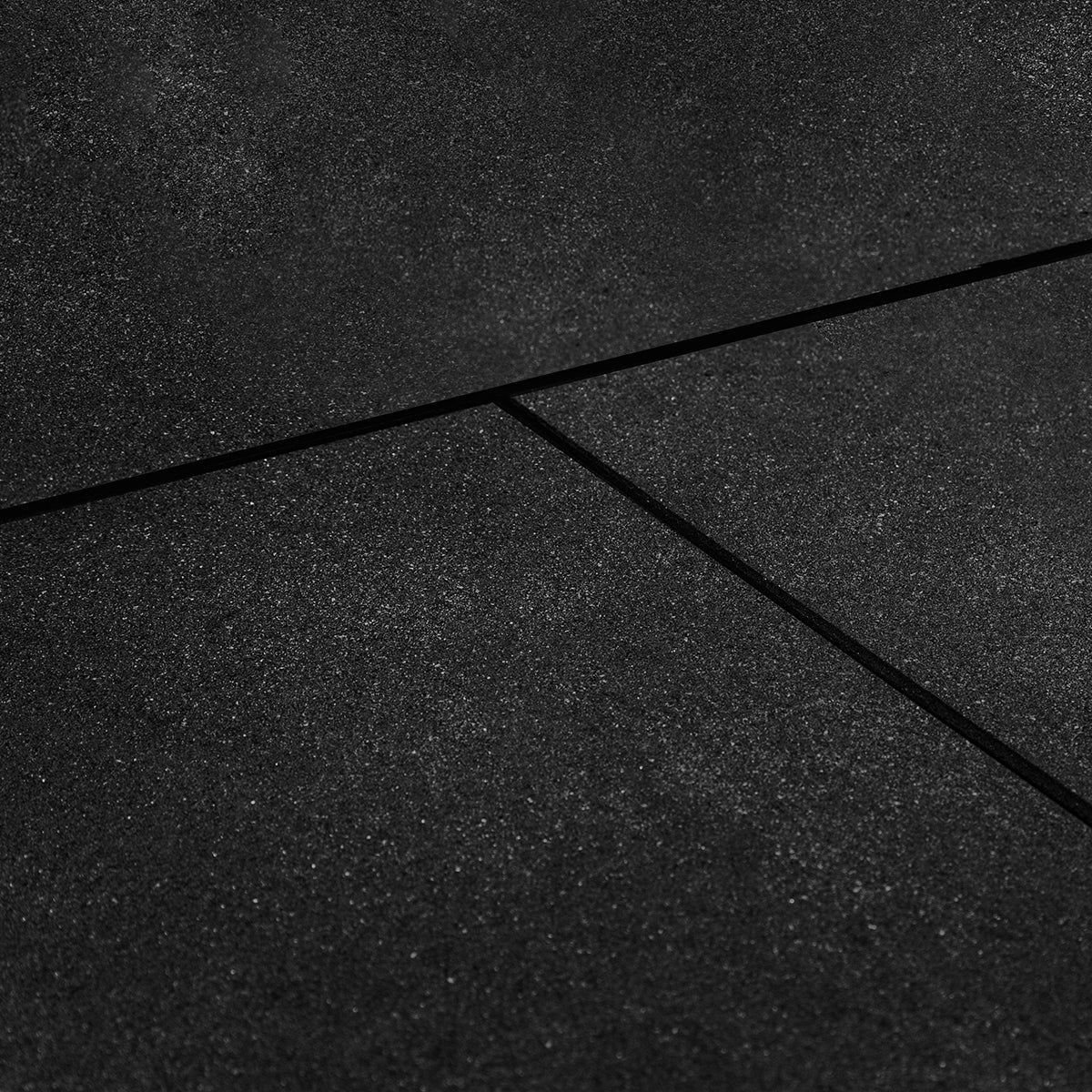 CORTEX 15mm Commercial Bevelled Edge Rubber Gym Tile Mat 1m x 1m - Set of 25
