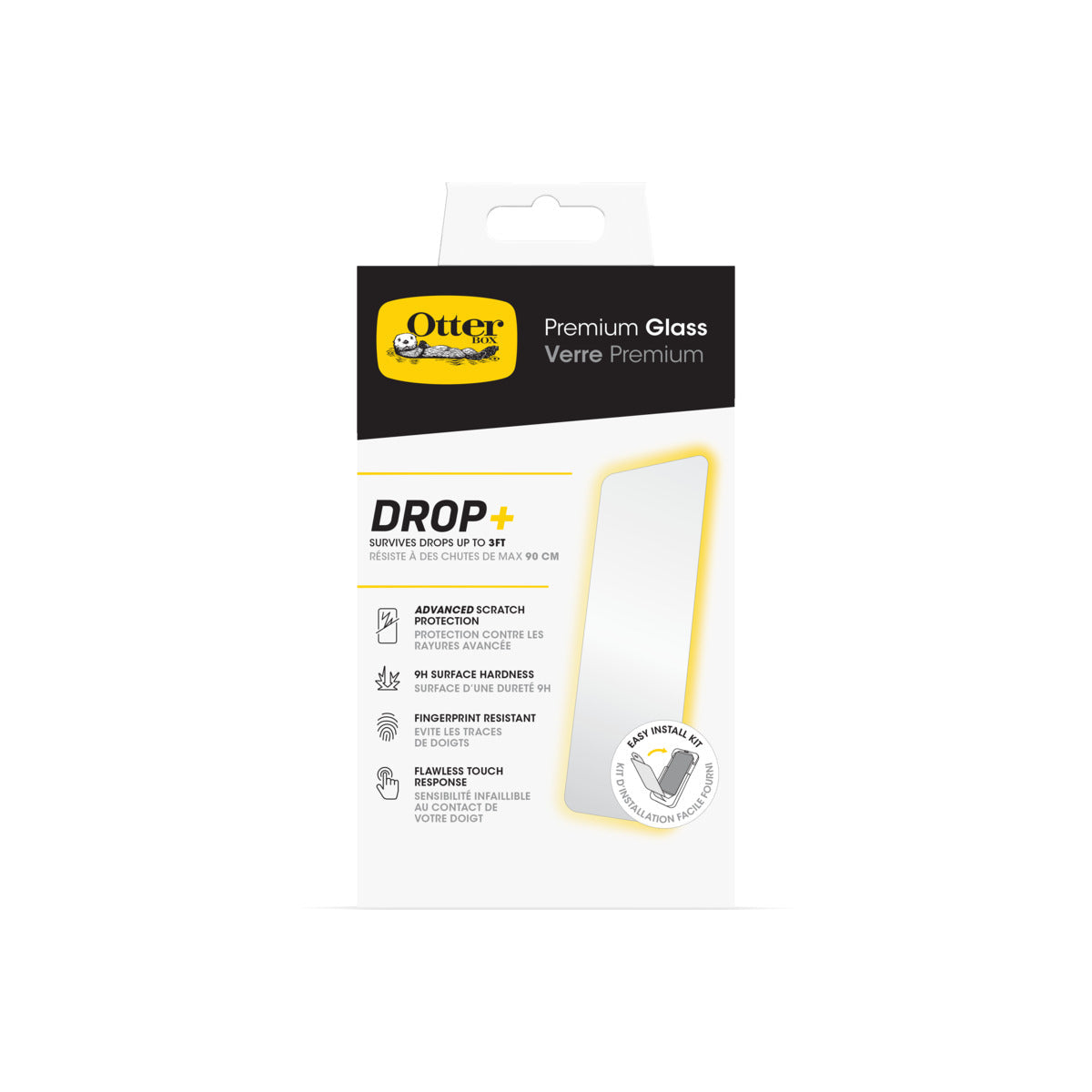 Otterbox Premium Glass Screen Protector for iPhone 15 / 16 - Clear