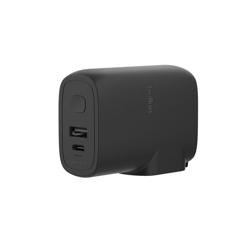 Belkin BoostCharge Hybrid Wall Charger 25W + Power Bank 5K with Travel Adapter Kit