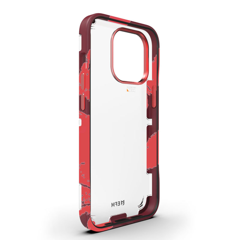 EFM Cayman Case Armour with D3O Crystalex for iPhone 13 Pro 6.1" Pro - Thermo Fire