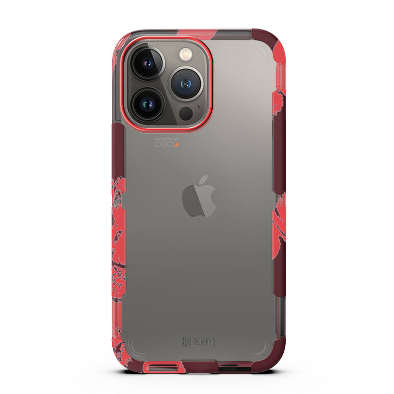 EFM Cayman Case Armour with D3O Crystalex for iPhone 13 Pro 6.1" Pro - Thermo Fire