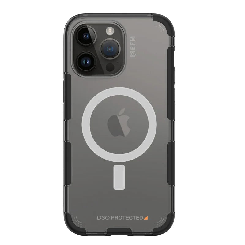 EFM Cayman Case Armour with MagSafe D3O 5G Signal Plus for iPhone 14 Pro 6.1" - Carbon