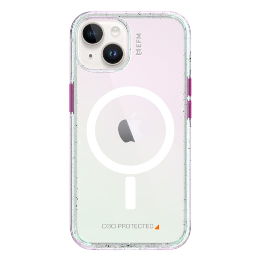 EFM Aspen Case Armour with MagSafe D3O Crystalex For iPhone 14 Plus 6.7" - Glitter Pearl