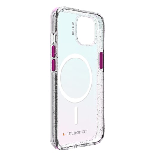EFM Aspen Case Armour with MagSafe D3O Crystalex For iPhone 14 Plus 6.7" - Glitter Pearl