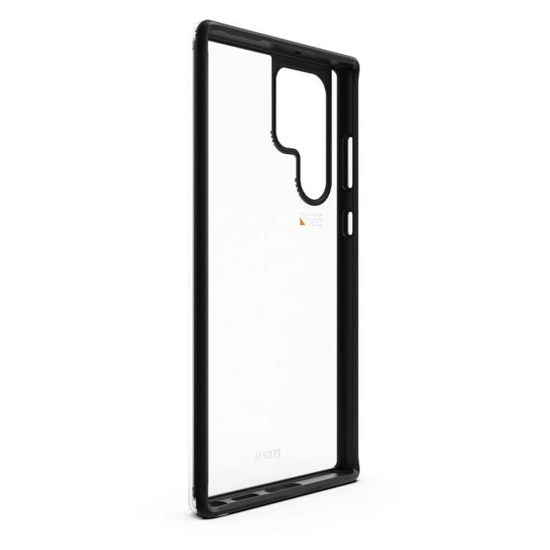EFM Aspen Case Armour with D3O 5G Signal Plus for Samsung Galaxy S22 Ultra 6.8 - Slate Clear