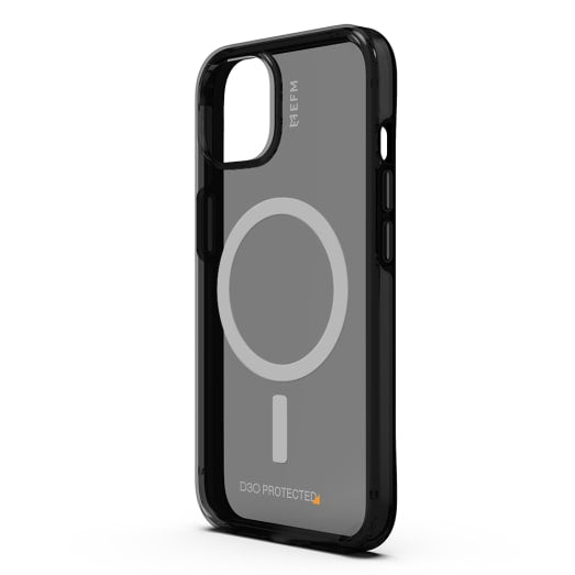 EFM Alta Case Magsafe Armour with D3O Crystalex For iPhone 14 Plus 6.7" - Smoke / Black