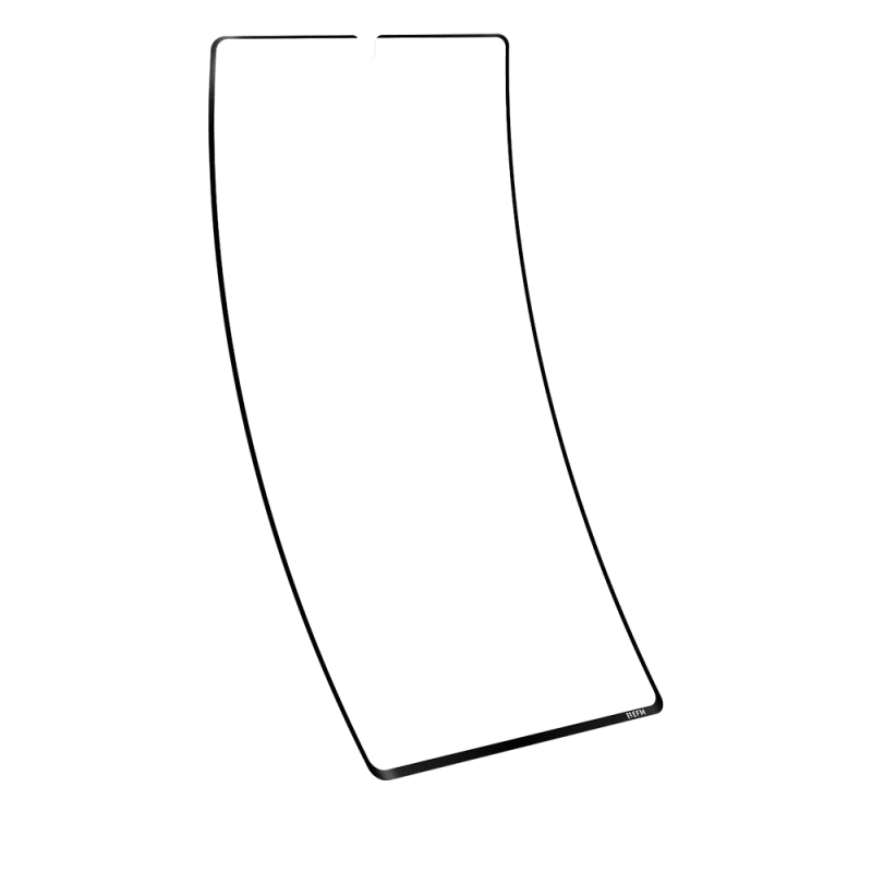 EFM ScreenSafe Film Screen Armour with D3O for Samsung Galaxy S22 Ultra 6.8 - Clear/Black