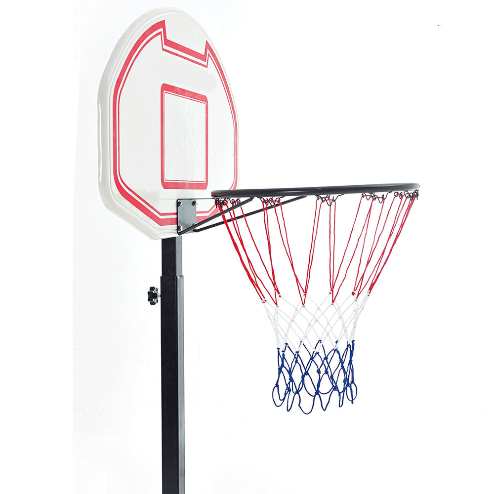 Adjustable Portable Height Junior Kids Basketball Stand System Net Ring Hoop Set