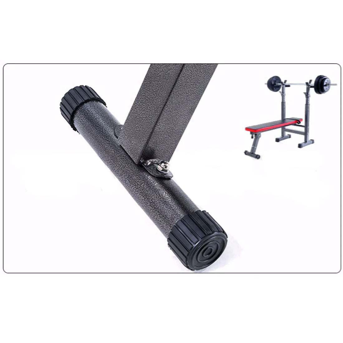 Adjustable Weight Bench Fitness Home Multi Gym Flat Press Incline Squat Rack