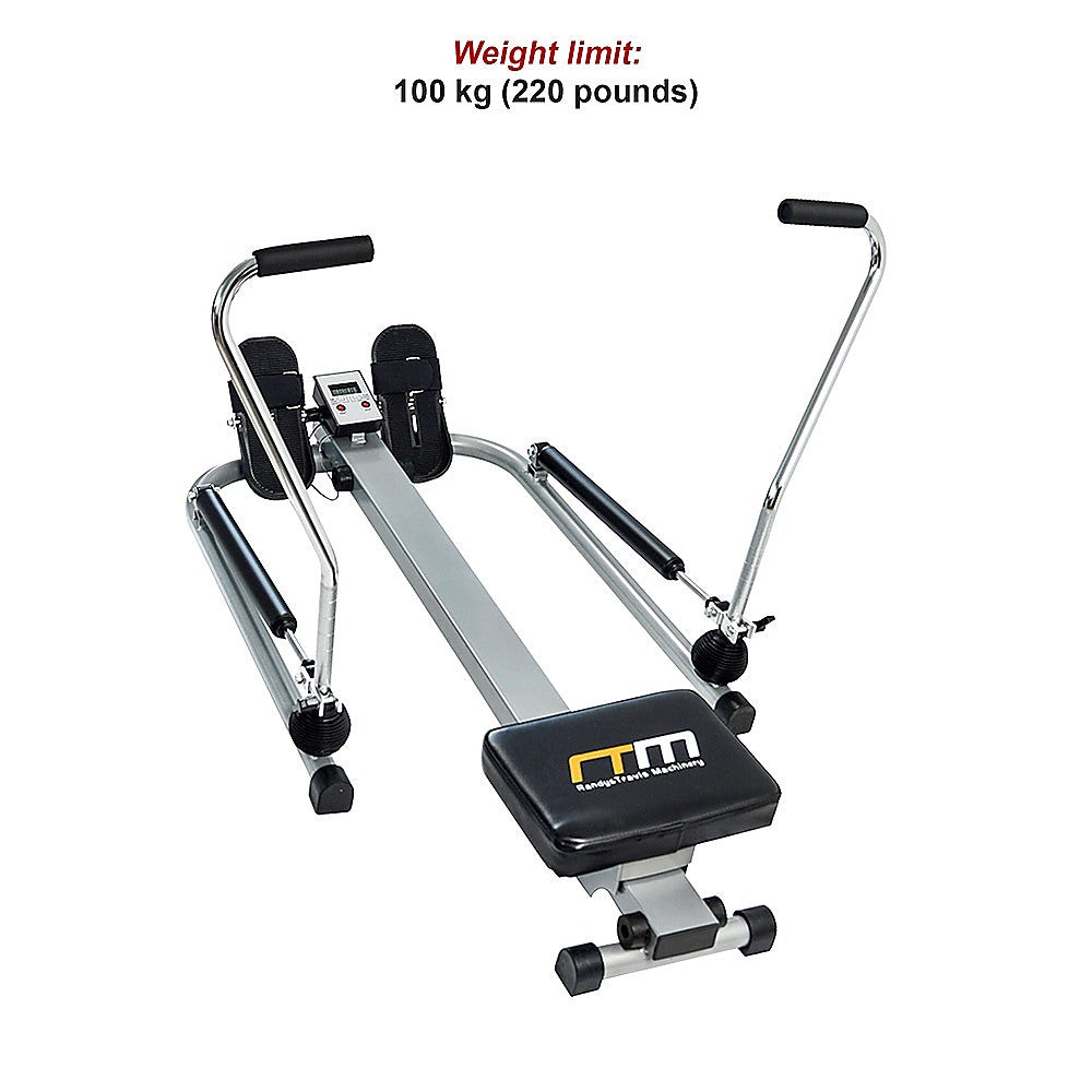 Adjustable Hydraulic Rowing Machine with Display