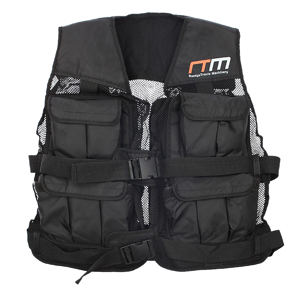 20LBS Adjustable Training Vest with Reflective Material