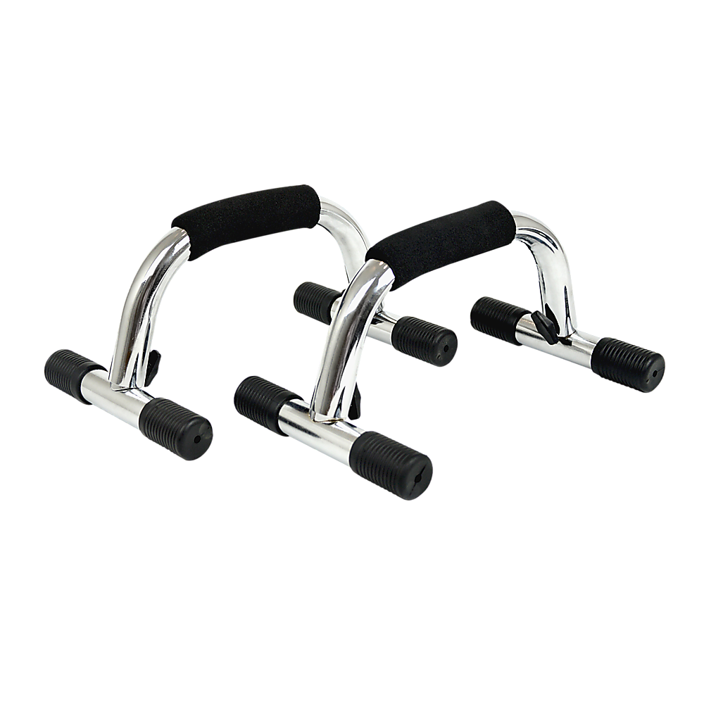 Non-Slip Steel Push Up Bar Stand Set with Foam Handles