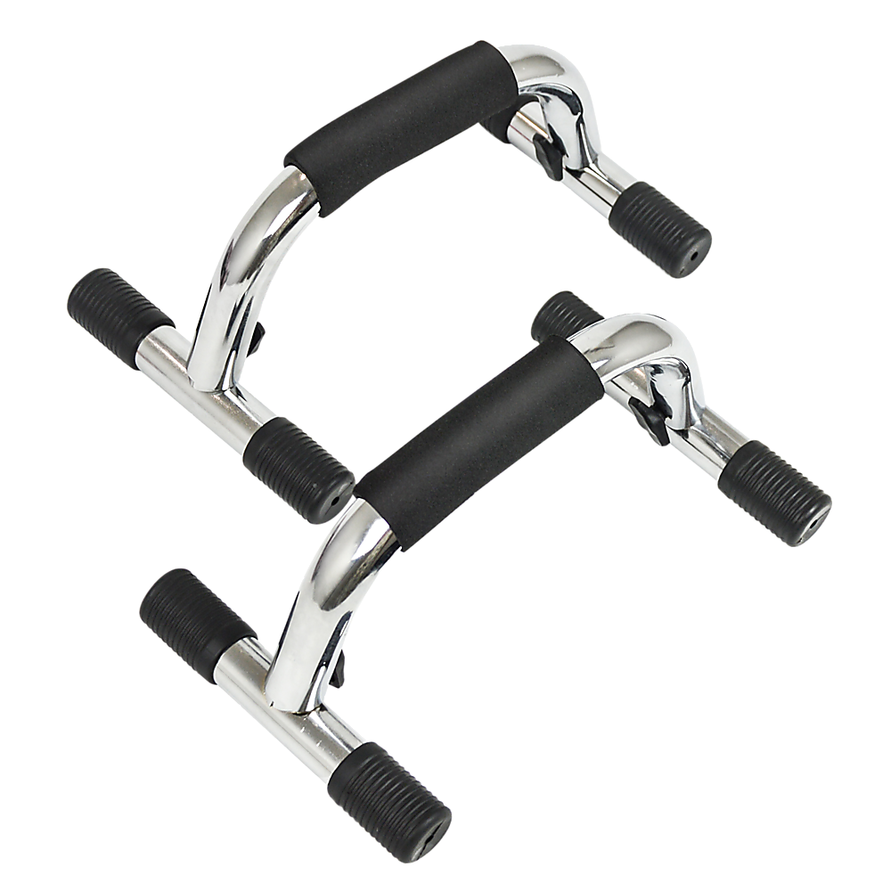 Non-Slip Steel Push Up Bar Stand Set with Foam Handles