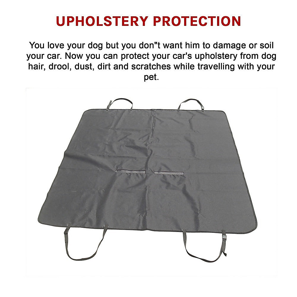 Waterproof Dog Car Seat Cover, Non-Slip, Machine Washable