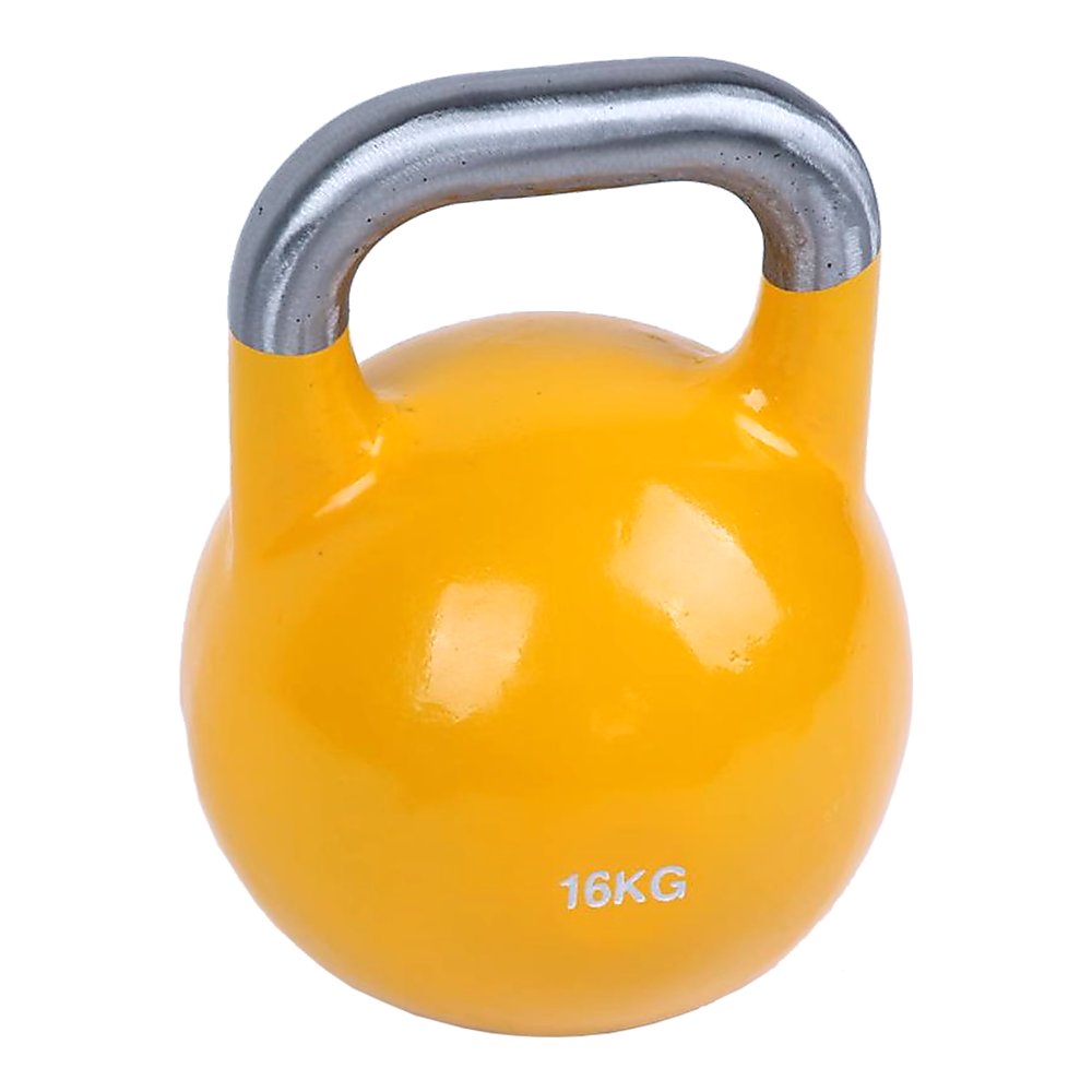 16KG Steel Competition Kettlebell with Slim Handle