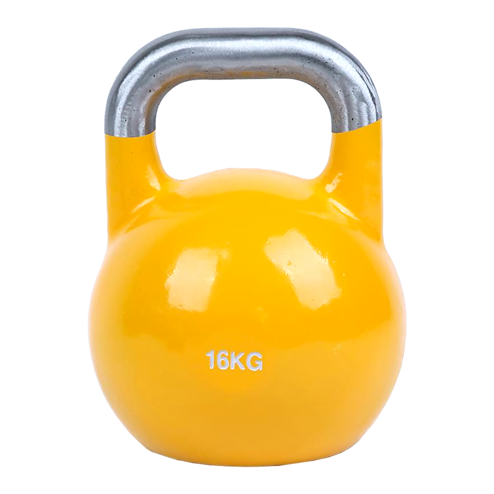 16KG Steel Competition Kettlebell with Slim Handle