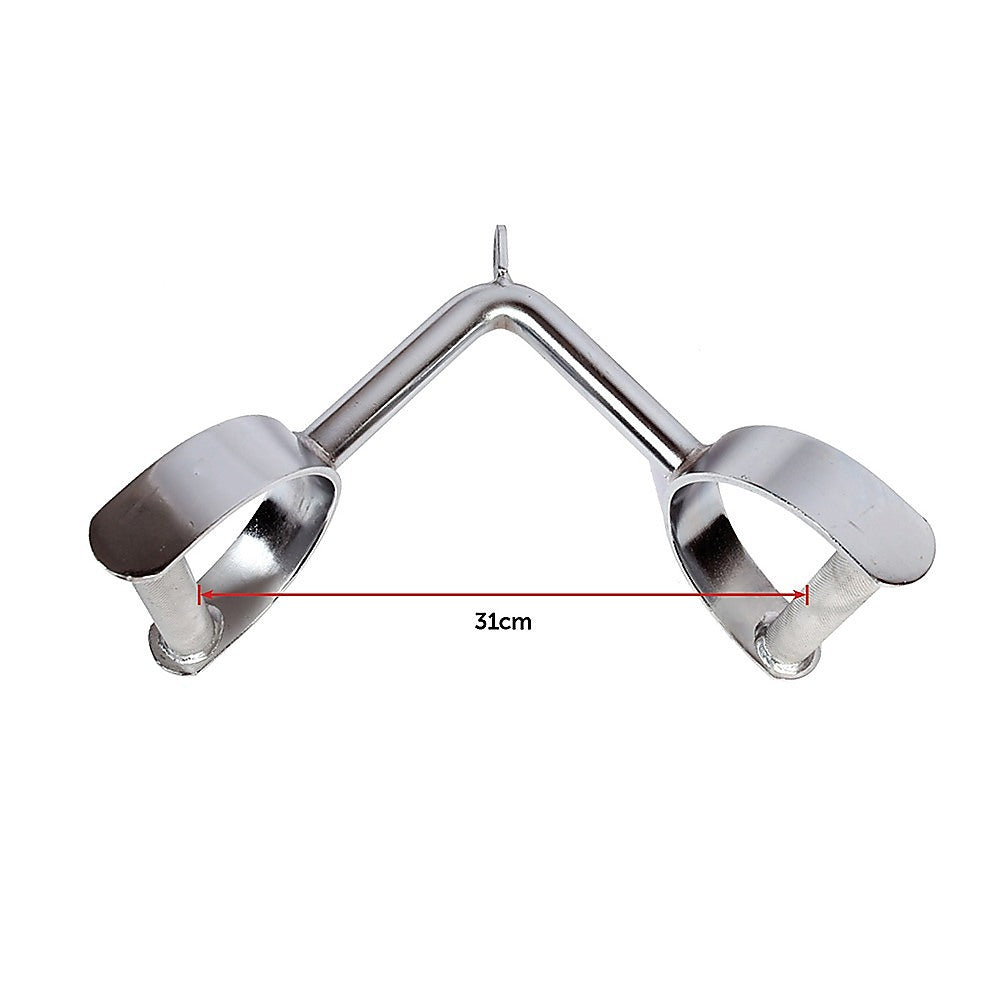 Heavy Duty Multi-Grip D-Handle Row Bar Attachment, 31cm - Randy & Travis