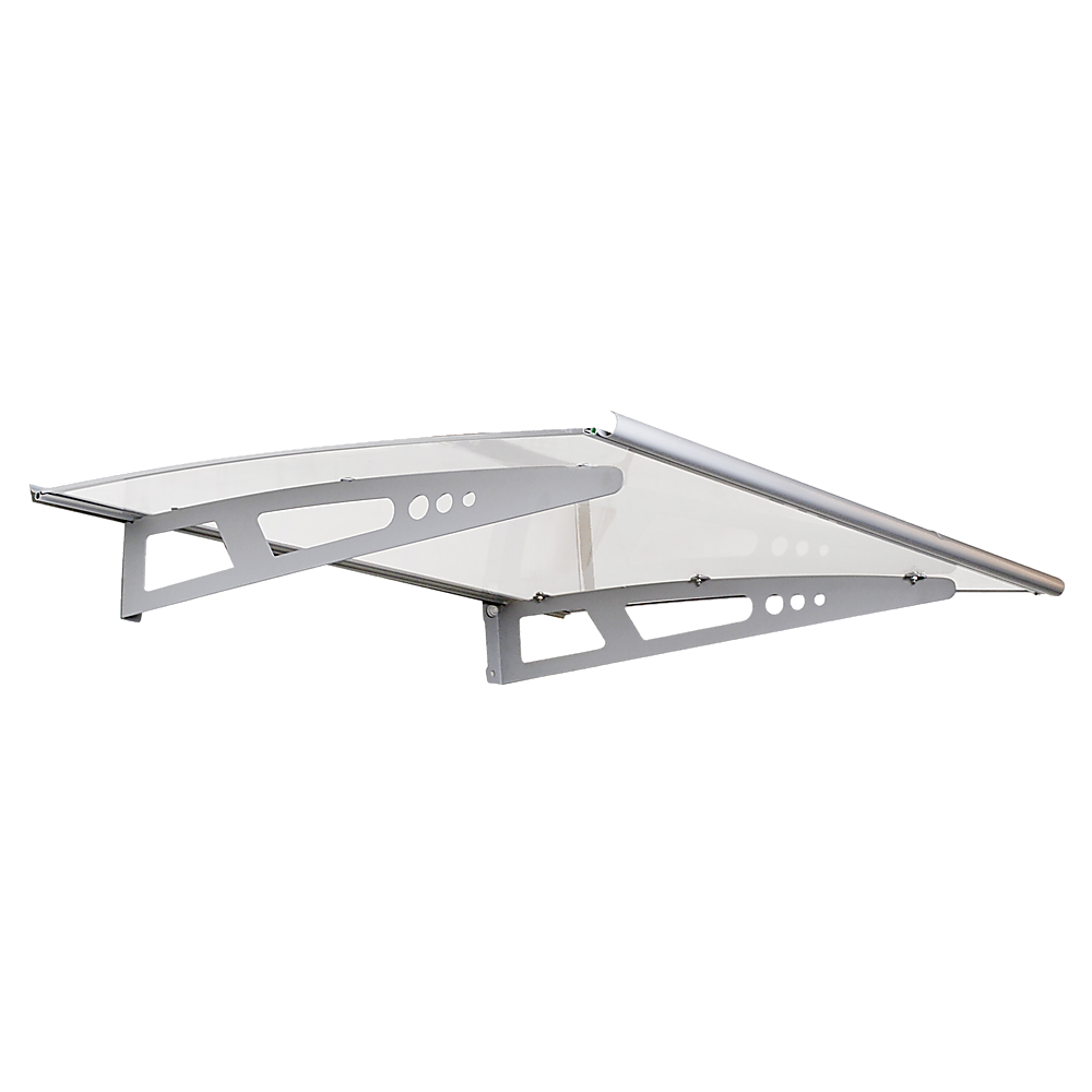 DIY Outdoor Awning Cover 1.4m x 1m – Polycarbonate Weather Shelter Canopy