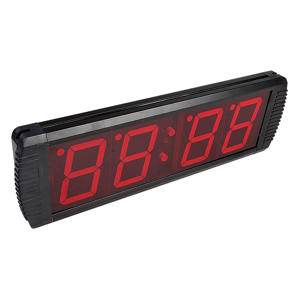 Digital Timer Interval Fitness Clock with LED Display for Home Gym Workouts