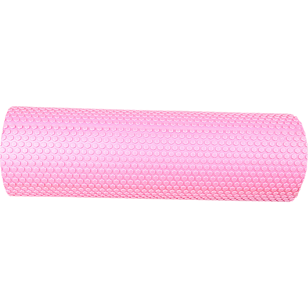 High-Density EVA Pink Foam Roller 45 x 15cm for Home, Gym, Massage