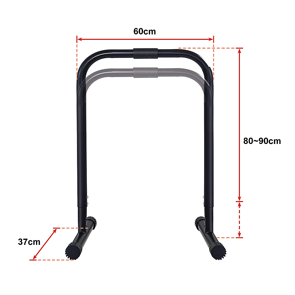 Portable Chin Dip Bar with Large Grips & 150kg Capacity