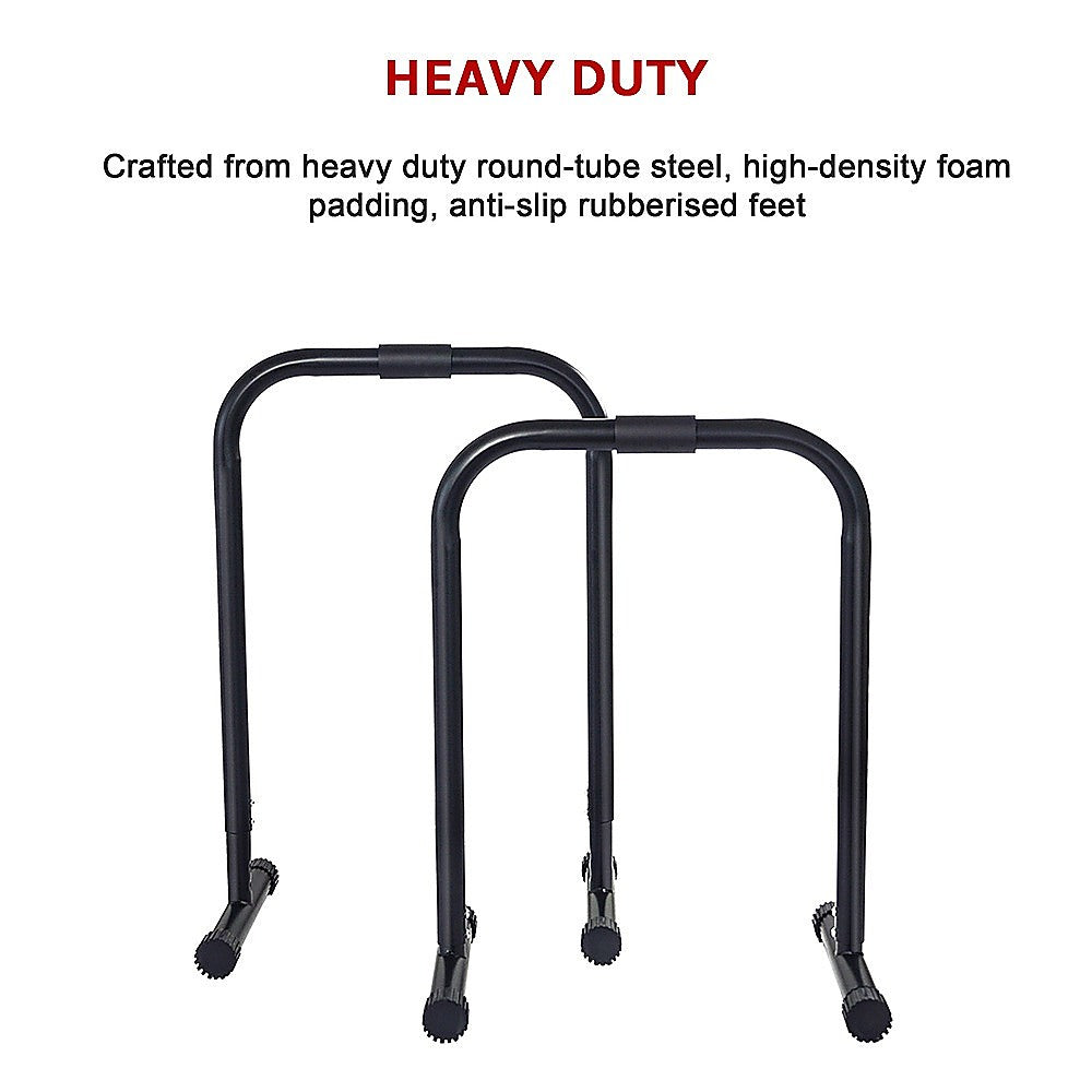 Portable Chin Dip Bar with Large Grips & 150kg Capacity