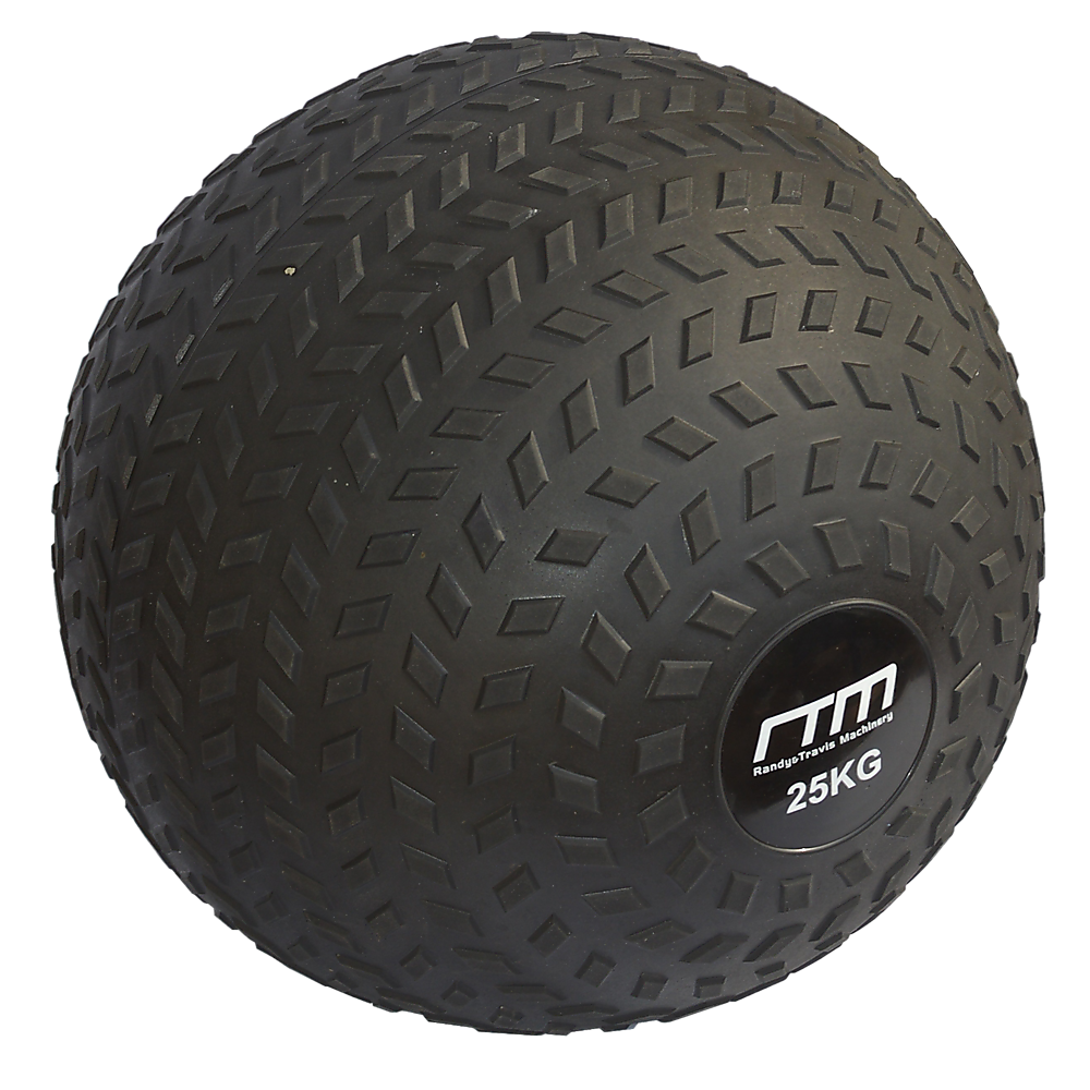 25kg Non-Bounce Tyre Slam Medicine Ball with Grip for Gym