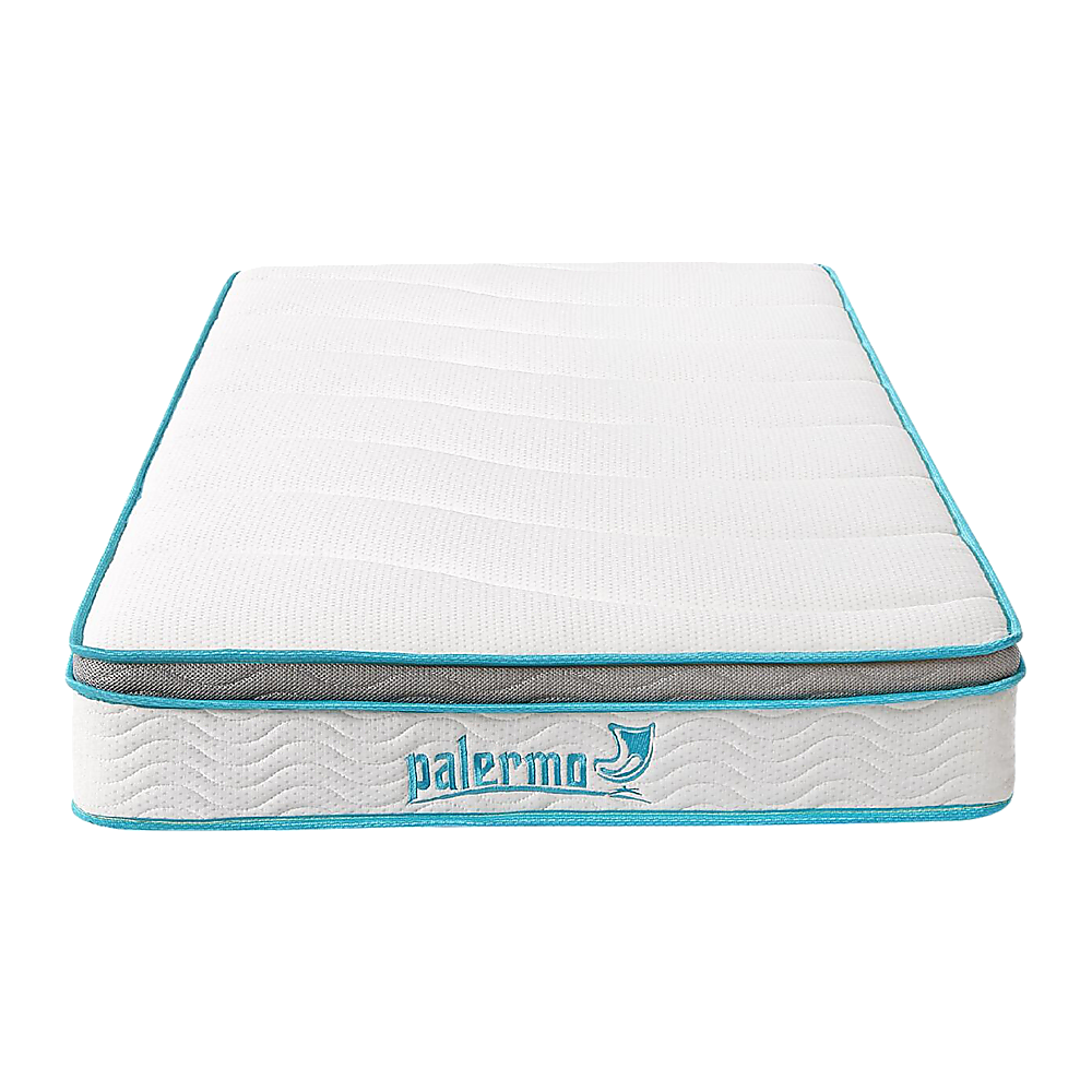 Medium-Firm Memory Foam Hybrid Mattress, King Single - Palermo